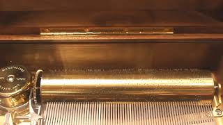 リュージュオルゴールクルミの無垢材72弁 ラ・カンパネラ（3パート