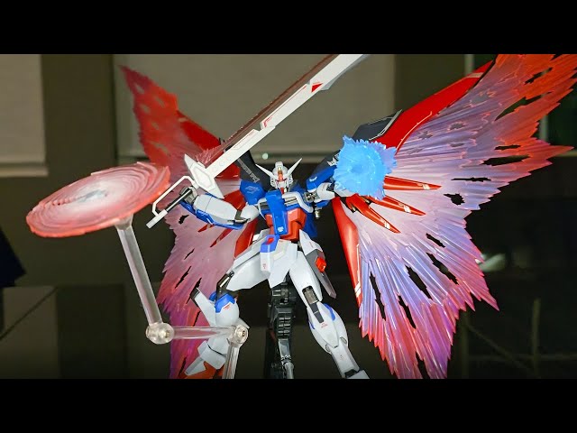 Destiny Gundam Spec II Light Wings & Effect Set Unboxing and