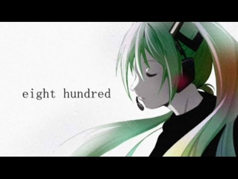 PinocchioP - eight hundred feat. Hatsune Miku - YouTube