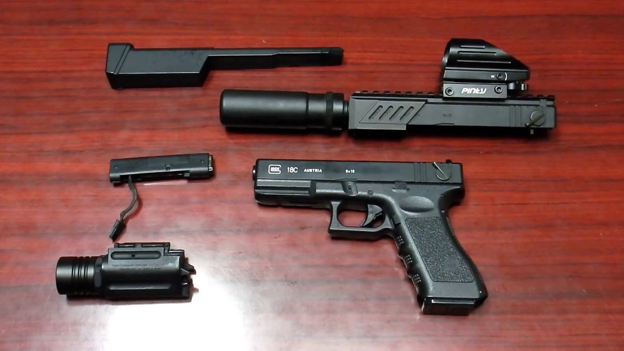 東京マルイ電動ハンドガン グロック18Cをフルカスタムして撃ってみた