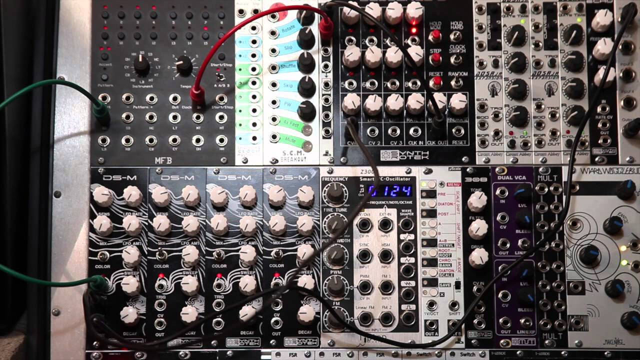 Arcadian Rhythms - Official Demo - Synthrotek arcade button module