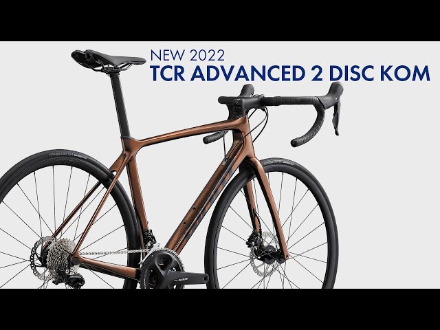ロードバイク】GIANT TCR ADVANCED 2 DISC KOM -SHIMANO 105 KOM仕様の
