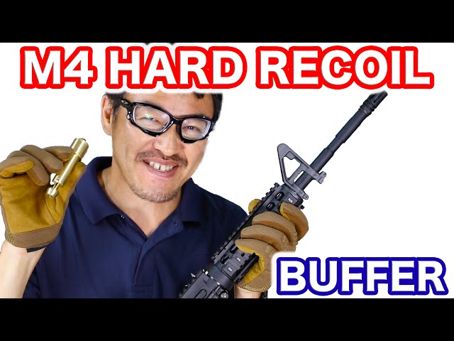 Tokyo Marui M4MWS Hard Recoil Buffer Custom Parts Reviewed by Mac
