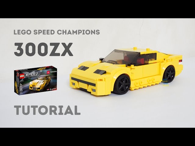 Tutorial - Nissan 300ZX Z32 | Lego Speed Champions 76901 Supra