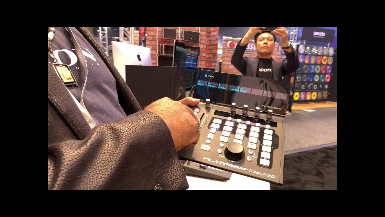 NAMM 2020 Icon's Platform Nano Air Wireless DAW Control with Auria