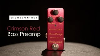 CRIMSON RED BASS PREAMP (OC-CRBPn) – One Control USA