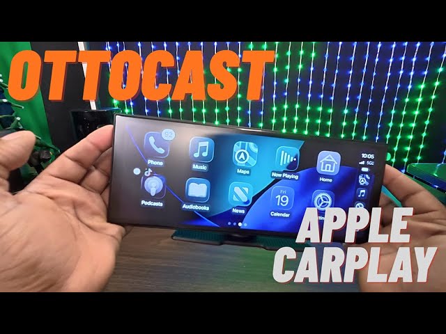 OTTOCAST ScreenFlow 11.4 Apple CarPlay Screen for Car - YouTube