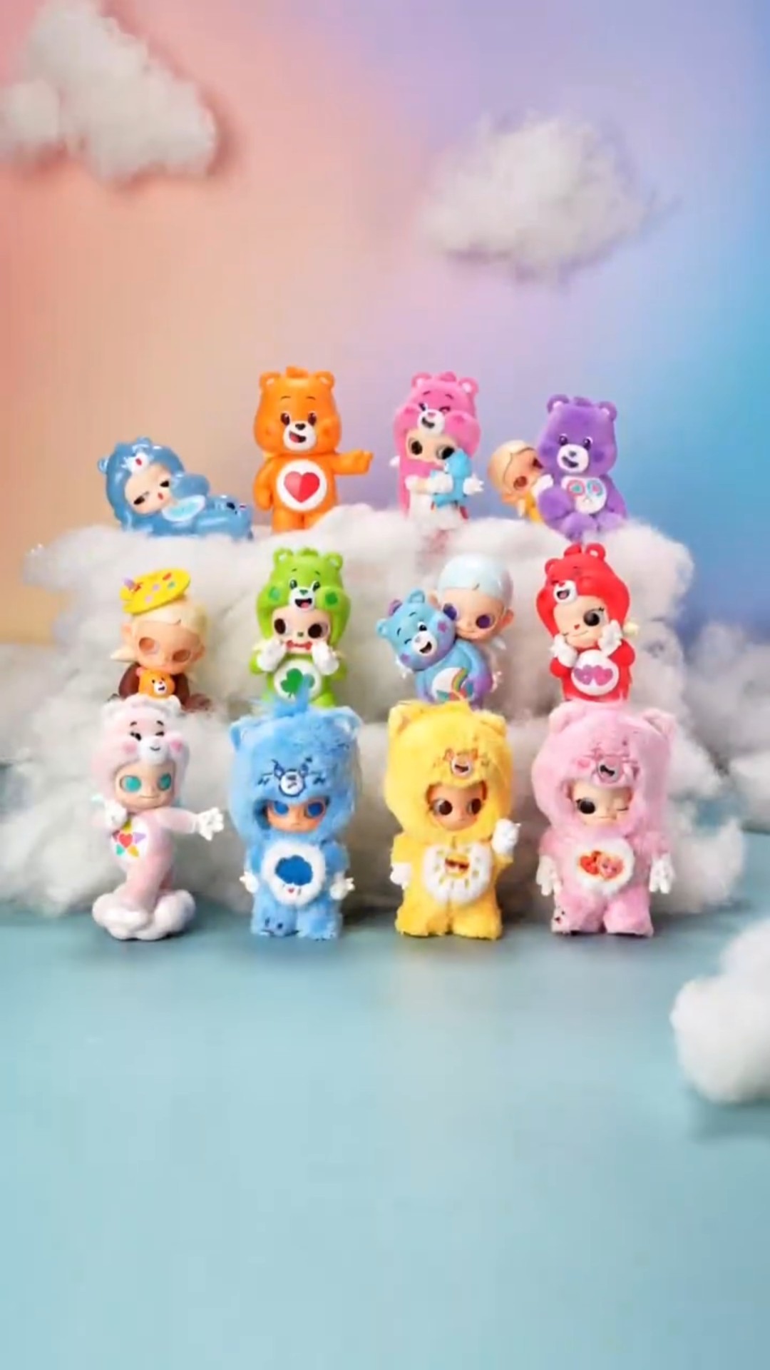 Unboxing the Zsiga × Care Bears Series Figures! 🌈 Feel the