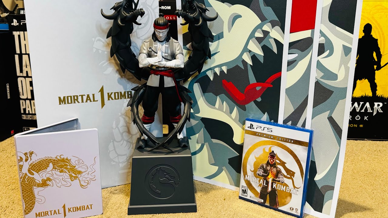Mortal Kombat 1 Kollector's Edition Unboxing! Liu Kang Glows-In