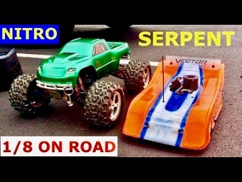 Serpent Vector NT (A High End 1/8 On-Road Nitro Race Car from 2002
