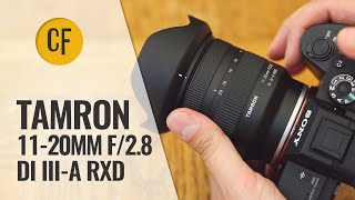 Tamron 11-20mm f/2.8 Di III-A RXD lens review with samples - YouTube