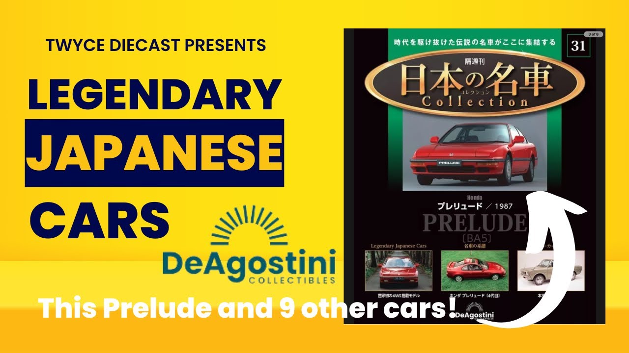 DeAgostini 1/64 Scale Brand Review - “Legendary Japanese Cars