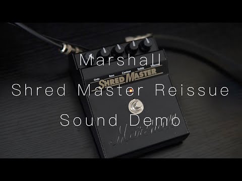 Marshall Shred Master REISSUE Sound Test - YouTube