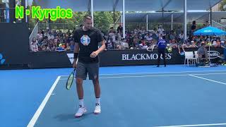 全豪オープンテニス2019】〜ニック・キリオスのプラクティス〜 - YouTube