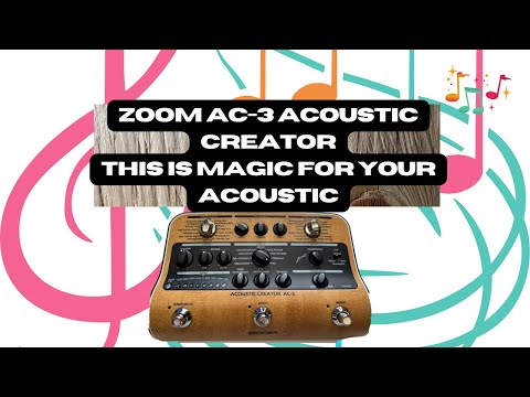 Zoom AC-3 Acoustic Creator/This is Magic for your Acoustic