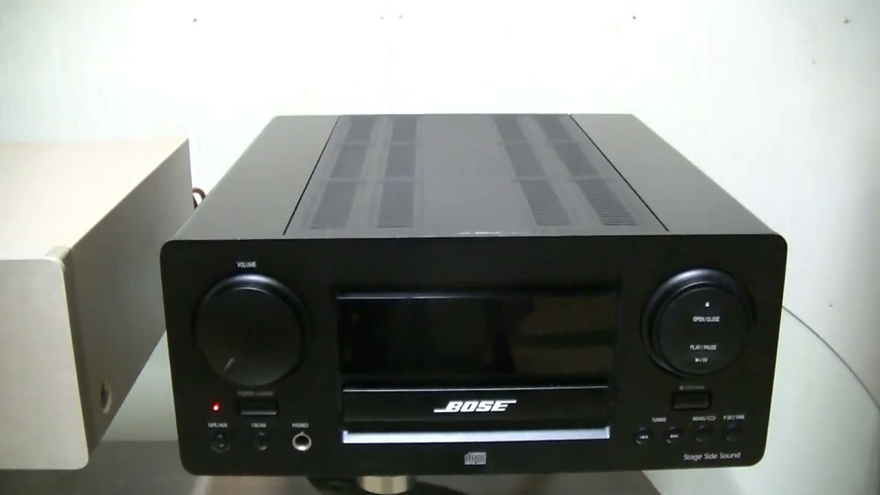 BOSE SSS-1MC CDレシーバー - YouTube