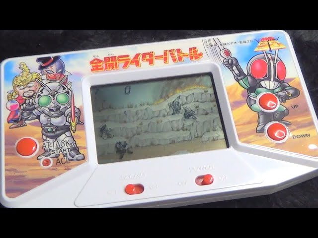 レトロ 電子ゲーム】バンダイ ポケットクラブ 全開ライダーバトル 仮面