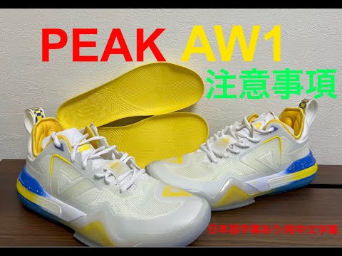アンドリュー・ウィギンズ｜PEAK AW1 注意事項 - YouTube
