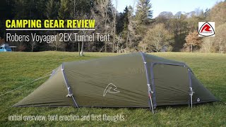 Robens Voyager 2EX Tunnel Tent Review - YouTube