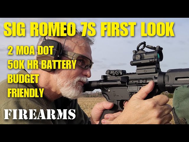SIG ROMEO 7S Review: Great Compact Red Dot for Your Rifle - YouTube