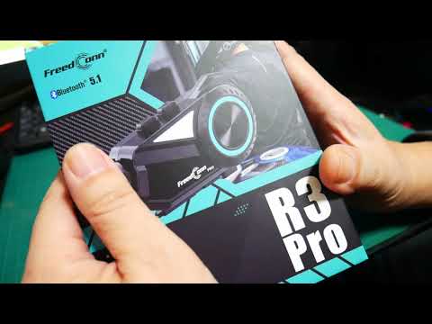 カメラ付きインカムFreedConn R3Proの紹介 - YouTube