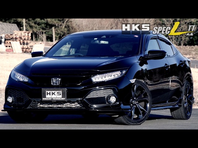 HONDA CIVIC HATCHBACK FK7 HKS Hi-Power SPEC-LⅡ - YouTube