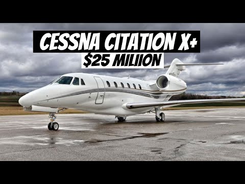 Inside the $25 Million Cessna Citation X+: A Jet That Redefines