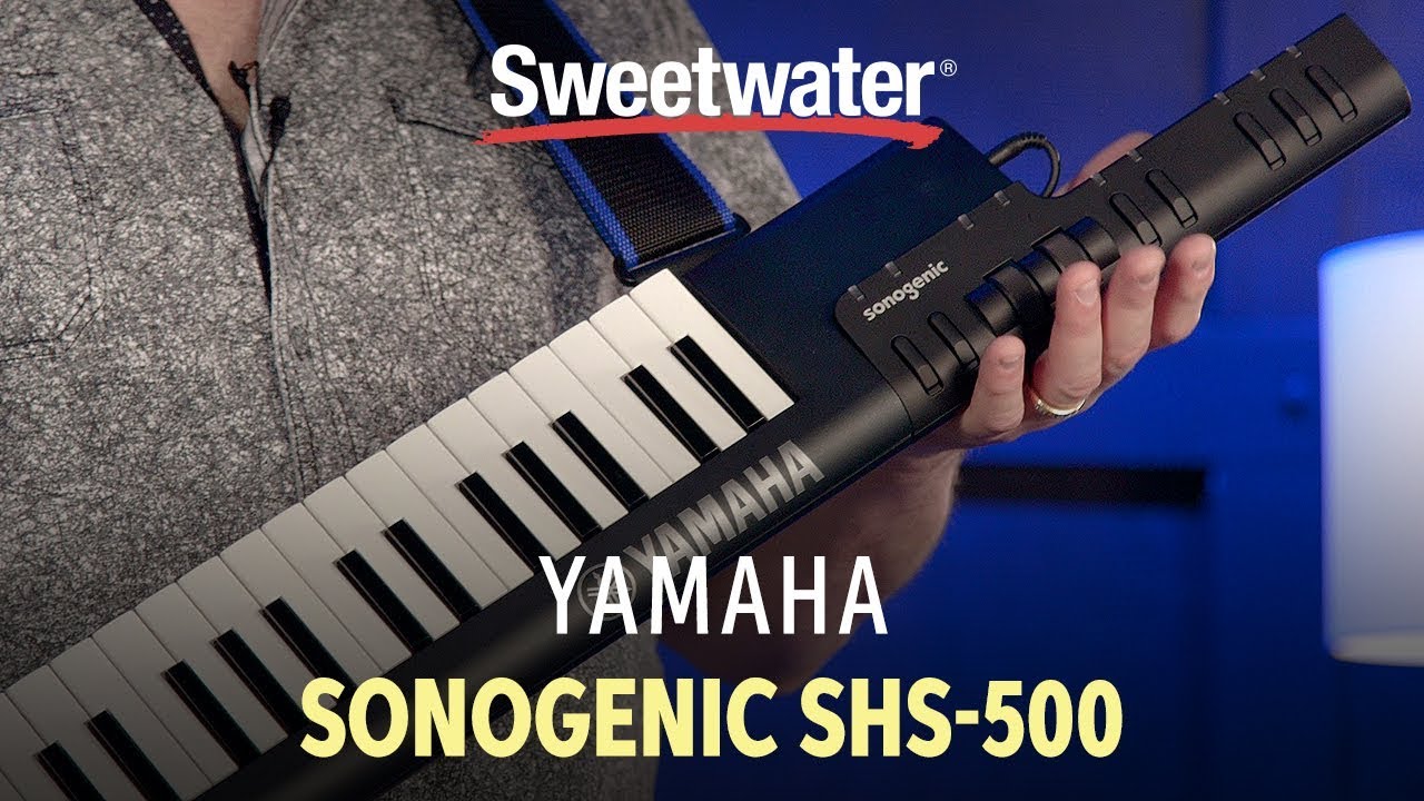 Yamaha Sonogenic SHS-500 Keytar Demo — Daniel Fisher - YouTube