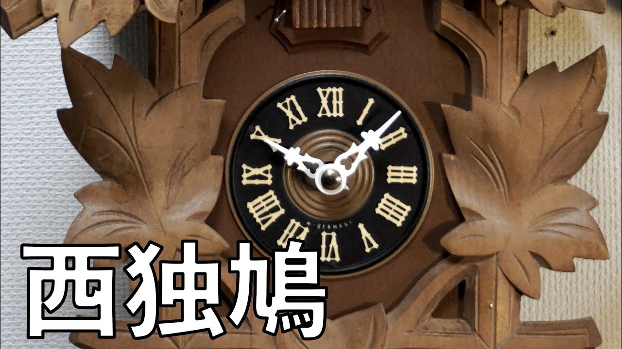 ドイツ 黒い森のカッコウ時計 - YouTube