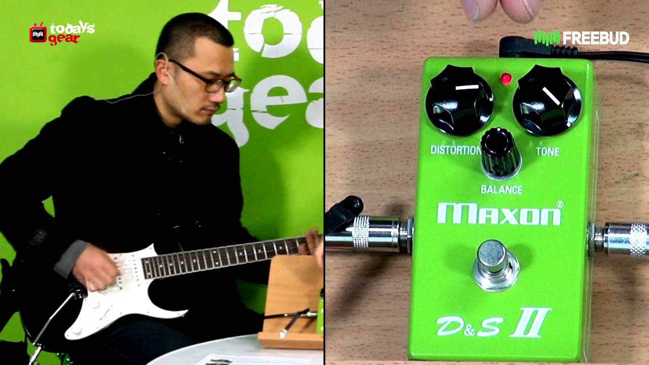 Maxon OD-802 D & S II Distortion/Sustainer | Effects Database