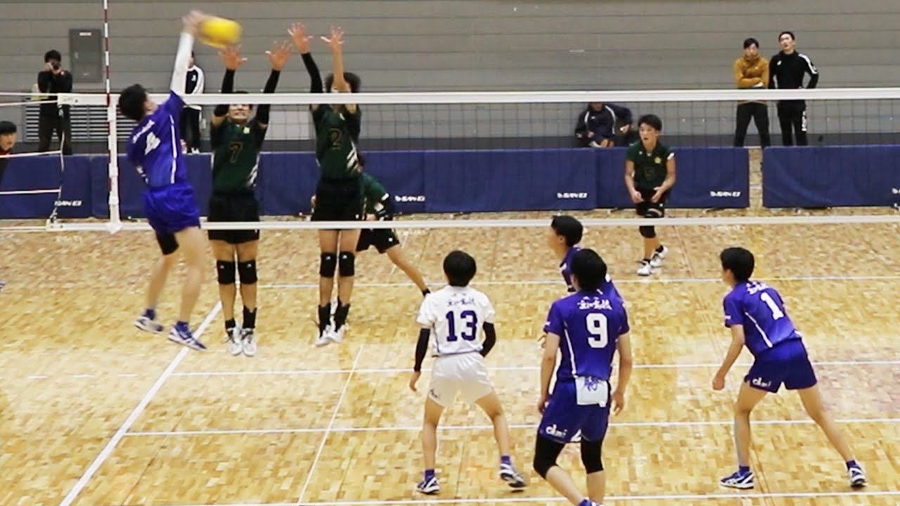 春高滋賀決勝2024】近江 vs 比叡山 第2セット ＜男子バレーボール