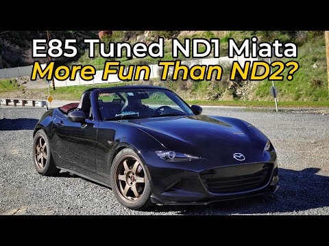 E85 Tuned Mazda ND1 Miata Review - More Fun Than An ND2? - YouTube