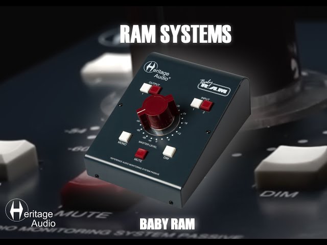 Heritage Audio - BABY R.A.M Connections & Features - YouTube