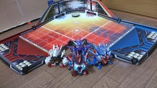 四聖獣バトル! in メテオボンバー クロスファイトビーダマン - YouTube