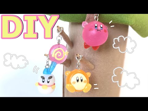 100均DIY】カービィのミニチュアグッズ 作ってみた How to make Kirby