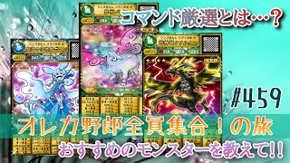 Ore Tabi] Tell me which monsters I should carefully select