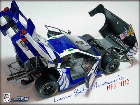 Mastering MFH's 1/12 kit - Lancia Beta Montecarlo Turbo - 24h Le