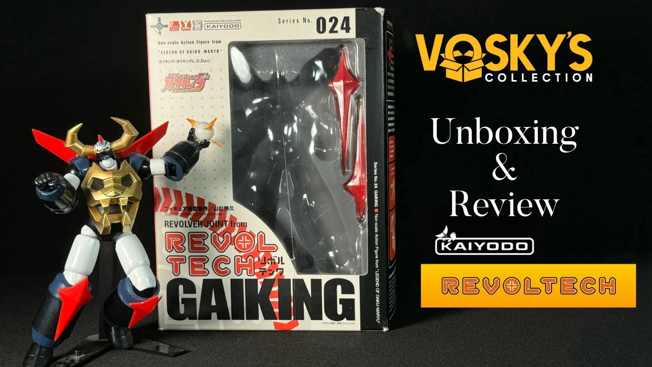 Revoltech Gaiking Unboxing and Review - YouTube