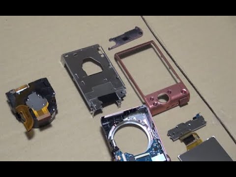 分解・修理】SONY DSC-WX350 レンズ内のゴミを取り除く 前半 - YouTube