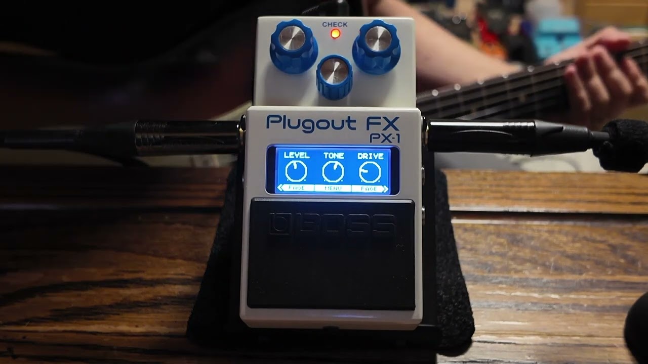 BOSS PX-1: I took it out of the box and played it. - YouTube