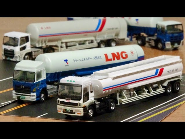 Four large trailers from the 