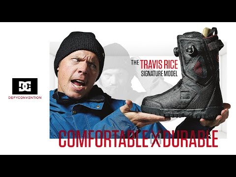 DC SHOES: TRAVIS RICE 2015 SIGNATURE SNOWBOARD BOOT - YouTube