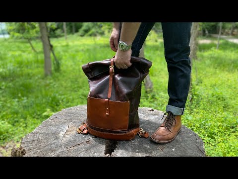 Horween Chromexcel Backpack 3 year UPDATE!!! - YouTube