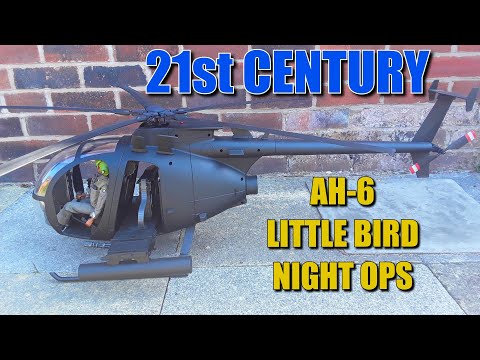 21st Century AH-6 Little Bird Helicopter 1/6th Scale - YouTube