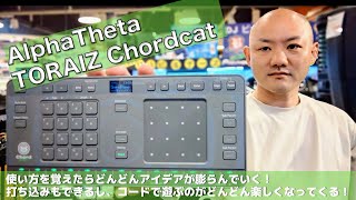 AlphaTheta TORAIZ Chordcatの基本操作をご紹介 - YouTube