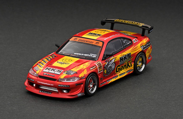 T64G-023-HKS 1/64 HKS Hyper Nissan Silvia RS-2 | LINE UP | [公式