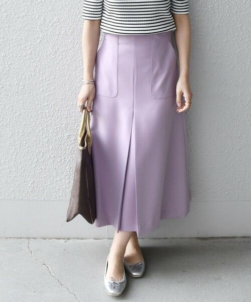 セール】 SHIPS any:〈ウォッシャブル〉フロント ボックスプリーツ