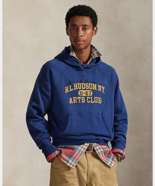 ヴィンテージ フィット フリース グラフィック フーディ （パーカー