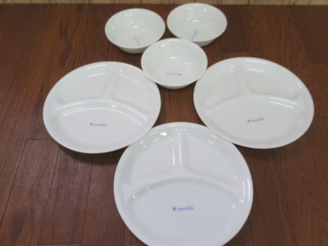 スノーピーク コレール 新品未使用廃盤品 皿2枚 スノーピーク