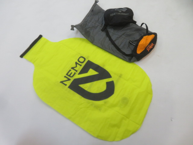 NEMO ORA スリーピングマット、VORTEX PUMPSACK セット NEMO ORA